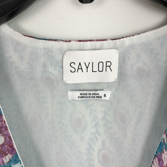 SAYLOR Kita Mini Dress in Multi Size S - Picture 12 of 16